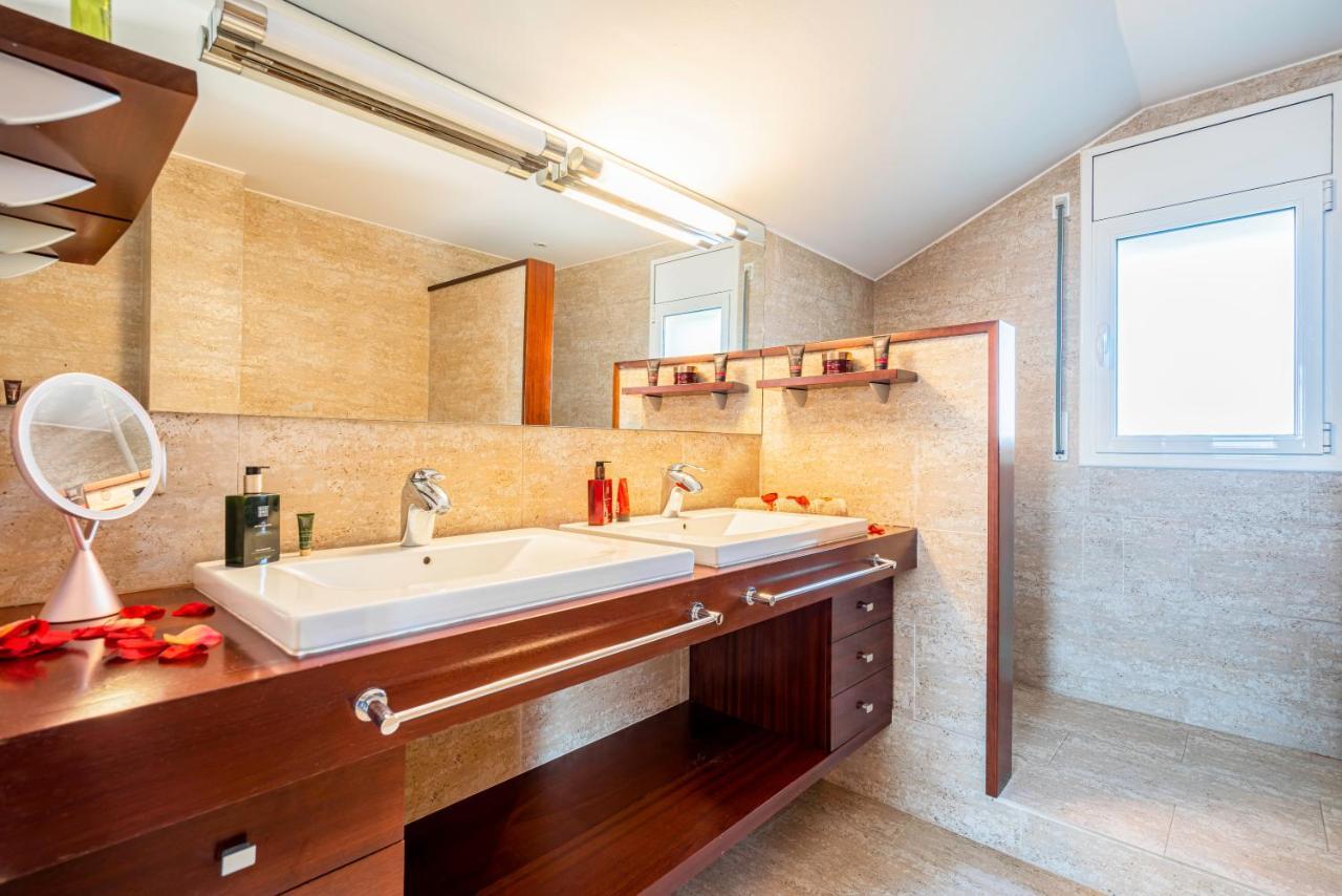 Casa Familiar Con Piscina Villa Llica d'Amunt Buitenkant foto